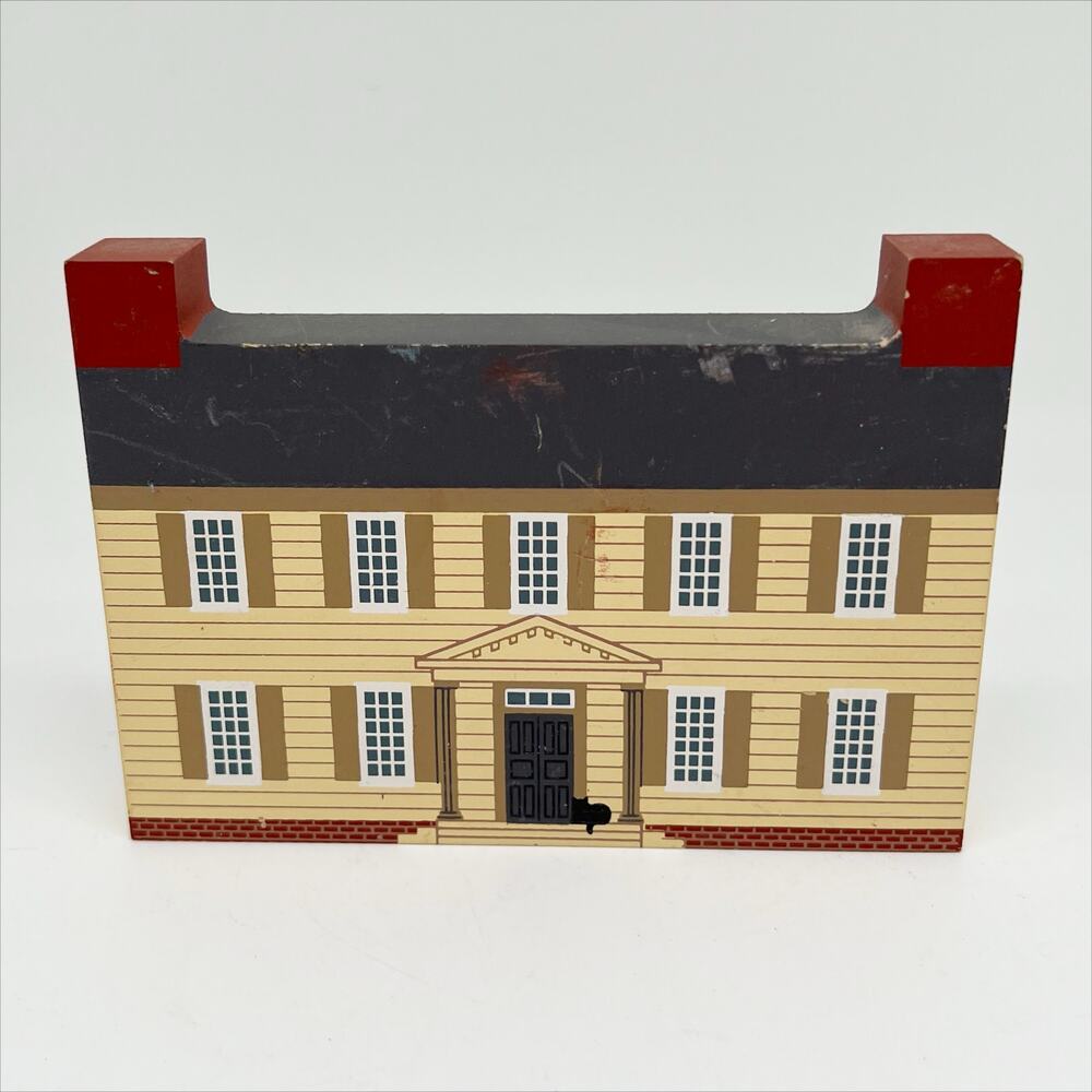 Vintage 1993 The Cat's Meow Grissell Hay Lodging House Williamsburg